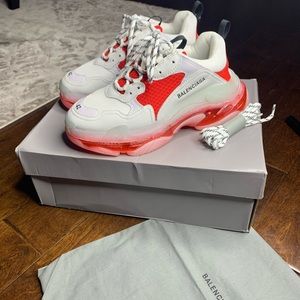 Balenciaga | Shoes | Balenciaga Tripls S Vermilion | Poshmark